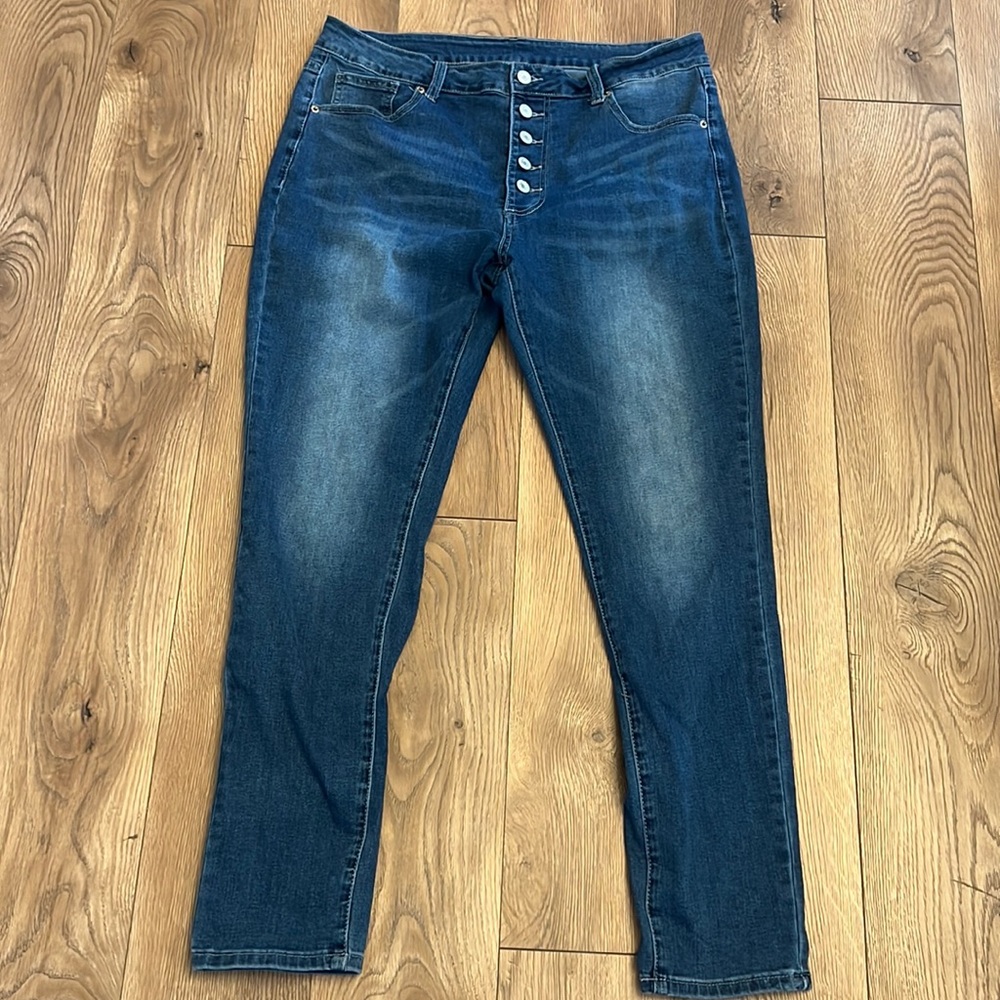 Button up jeans